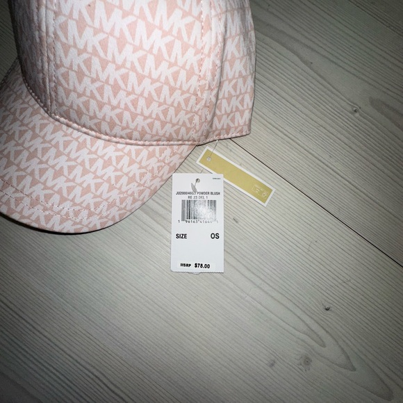 Michael Kors Pink Textured Hat - Picture 3 of 6